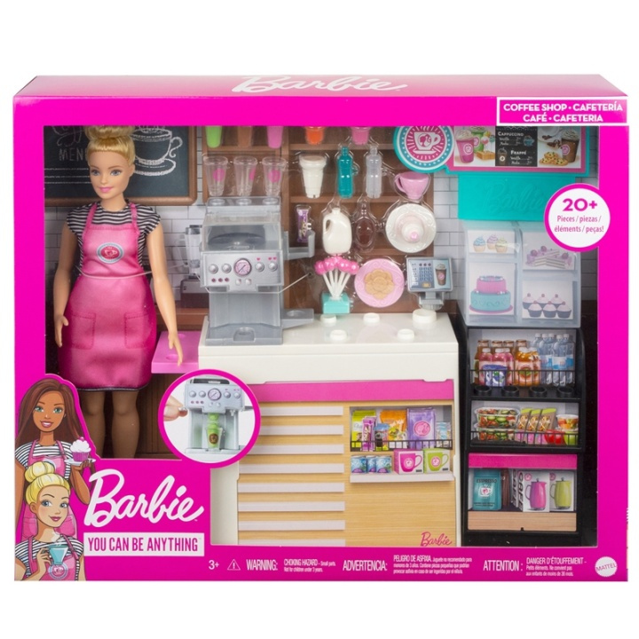 Barbie Coffee Shop i gruppen LEKER, BARN OG BABY / Leker / Dukker & tilbehør hos TP E-commerce Nordic AB (A08325)