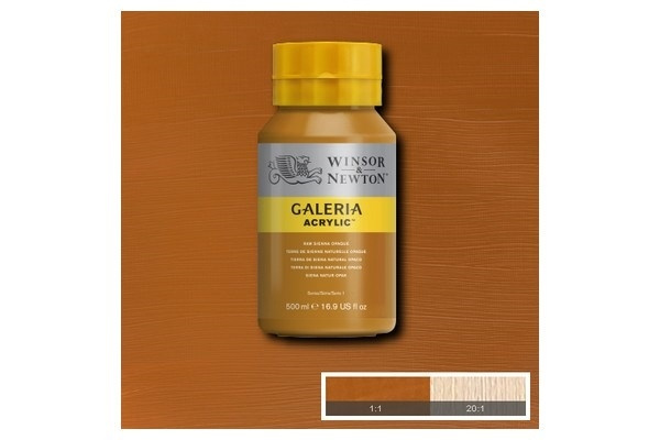 Galeria Acrylic 500Ml Raw Sienna Opaque 553 i gruppen SPORT, FRITID & HOBBY / Hobby / Male & Tegne / Kunstnerfarger / Akryl hos TP E-commerce Nordic AB (A08826)