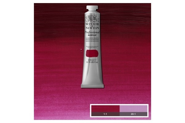 Prof Acrylic 200ML QUINACRIDONE MAGENTA 545 i gruppen SPORT, FRITID & HOBBY / Hobby / Male & Tegne / Kunstnerfarger / Akryl hos TP E-commerce Nordic AB (A08948)