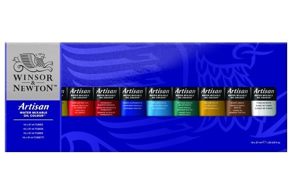 Artisan Water Mixable Oil Tubset 10x37 ml i gruppen SPORT, FRITID & HOBBY / Hobby / Male & Tegne / Kunstnerfarger / Oljefarger hos TP E-commerce Nordic AB (A08959)