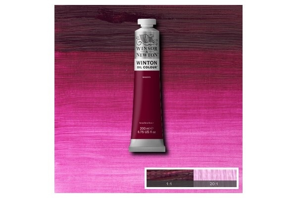 WINTON OIL COL 200 ml Magenta (28) 380 i gruppen SPORT, FRITID & HOBBY / Hobby / Male & Tegne / Kunstnerfarger / Oljefarger hos TP E-commerce Nordic AB (A09029)