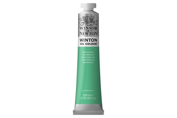 WINTON OIL COL 200 ml Emerald green (18) 241 i gruppen SPORT, FRITID & HOBBY / Hobby / Male & Tegne / Kunstnerfarger / Oljefarger hos TP E-commerce Nordic AB (A09037)