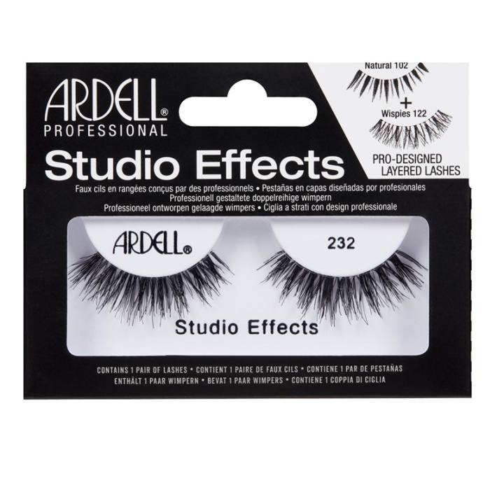 Ardell Studio Effects 232 i gruppen HELSE OG SKJØNNHET / Makeup / Øyne og øyebryn / Løsvipper hos TP E-commerce Nordic AB (A10333)