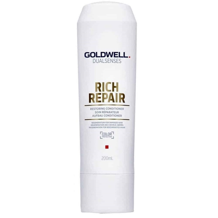 Goldwell Dualsenses Rich Repair Restoring Conditioner 200 ml i gruppen HELSE OG SKJØNNHET / Hår & styling / Hårpleie / Balsam hos TP E-commerce Nordic AB (A10945)