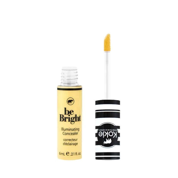 Kokie Cosmetics Kokie Be Bright Illuminating Concealer Colour Correct - Gul i gruppen HELSE OG SKJØNNHET / Makeup / Makeup ansikt / Concealer hos TP E-commerce Nordic AB (A11169)