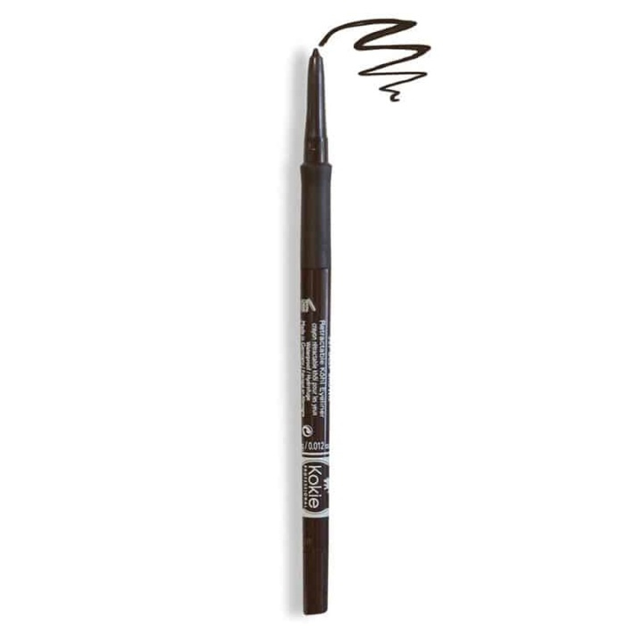 Kokie Retractable Kohl Eyeliner - Deep Brown i gruppen HELSE OG SKJØNNHET / Makeup / Øyne og øyebryn / Eyeliner/Kajal hos TP E-commerce Nordic AB (A11460)