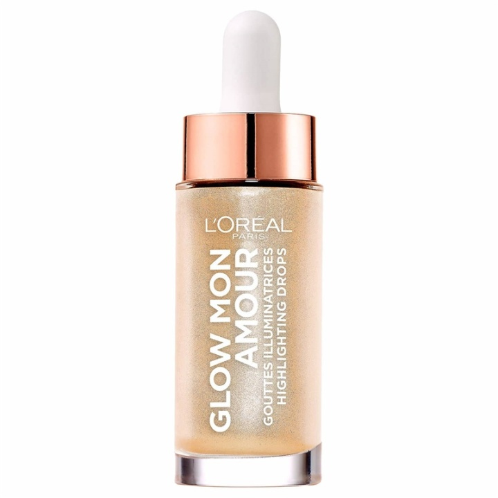 Loreal Glow Mon Amour Highlighting Drops - 01 Sparkling Love i gruppen HELSE OG SKJØNNHET / Makeup / Makeup ansikt / Contour/Highlight hos TP E-commerce Nordic AB (A11639)