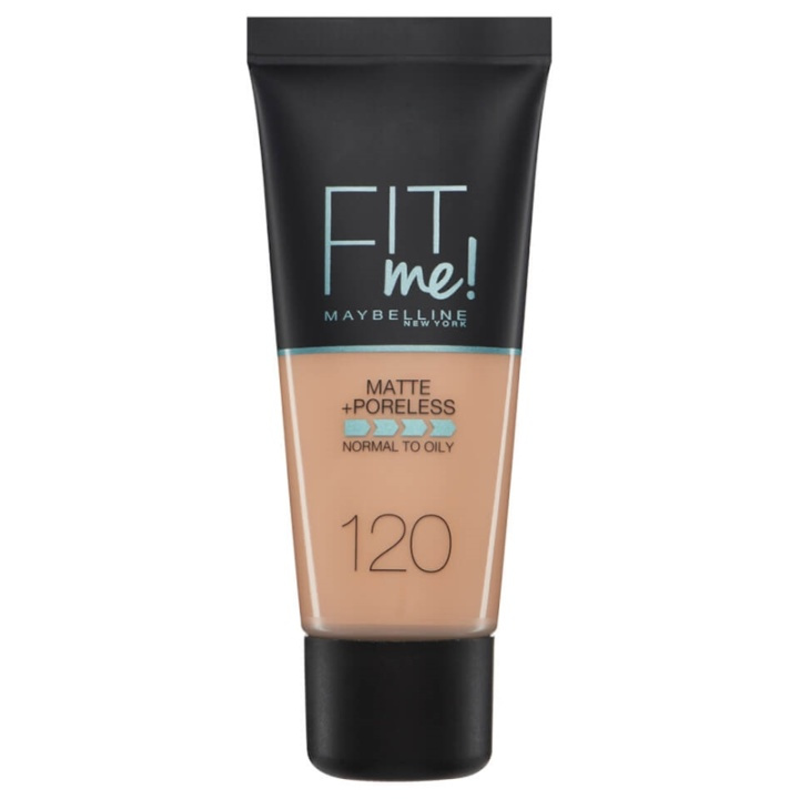 Maybelline Fit Me Matte + Poreless Foundation - 120 Classic Ivory i gruppen HELSE OG SKJØNNHET / Makeup / Makeup ansikt / Foundation hos TP E-commerce Nordic AB (A12137)