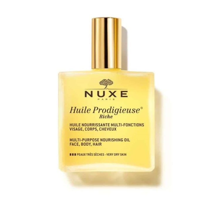 Nuxe Huile Prodigieuse Riche Multi-Purpose Nourishing Oil 100ml i gruppen HELSE OG SKJØNNHET / Hår & styling / Hårpleie / Hårolje hos TP E-commerce Nordic AB (A12326)