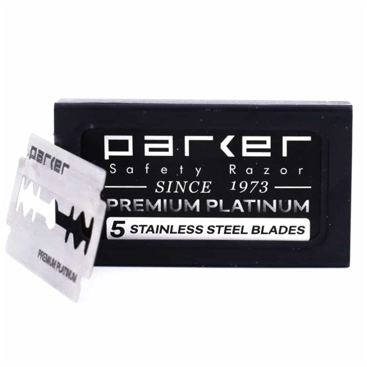 Parker 5-pakning med barberblader i gruppen HELSE OG SKJØNNHET / Hår & styling / Barbering og trimming / Barberhøvler og tilbehør hos TP E-commerce Nordic AB (A12642)