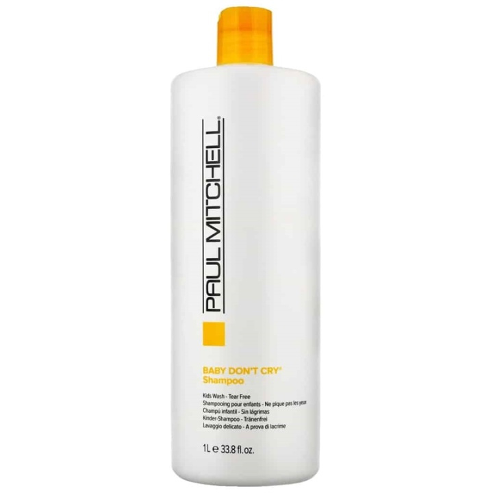 Paul Mitchell Baby Dont Cry Shampoo 1000ml i gruppen HELSE OG SKJØNNHET / Hår & styling / Hårpleie / Sjampo hos TP E-commerce Nordic AB (A12649)