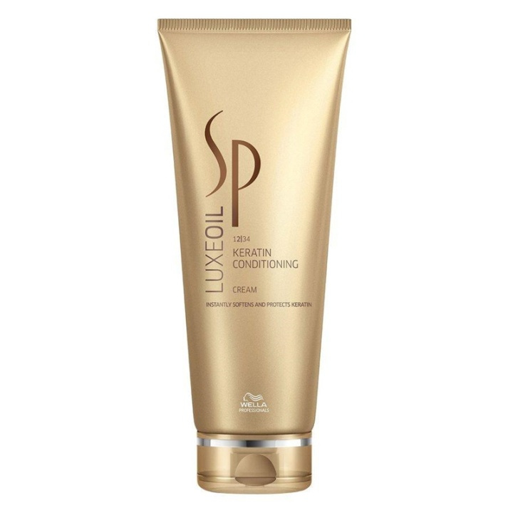 Wella SP LuxeOil Keratin Conditioning Cream 200ml i gruppen HELSE OG SKJØNNHET / Hår & styling / Hårpleie / Balsam hos TP E-commerce Nordic AB (A13156)