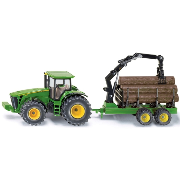 Siku John Deere skogstraktor med tømmerhenger 1:50 i gruppen LEKER, BARN OG BABY / Leker / Leksaker hos TP E-commerce Nordic AB (A13575)