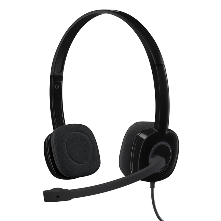 Logitech H151 Headset Huvudband 3,5 mm kontakt Svart i gruppen Datautstyr / GAMING / Headset hos TP E-commerce Nordic AB (A14868)