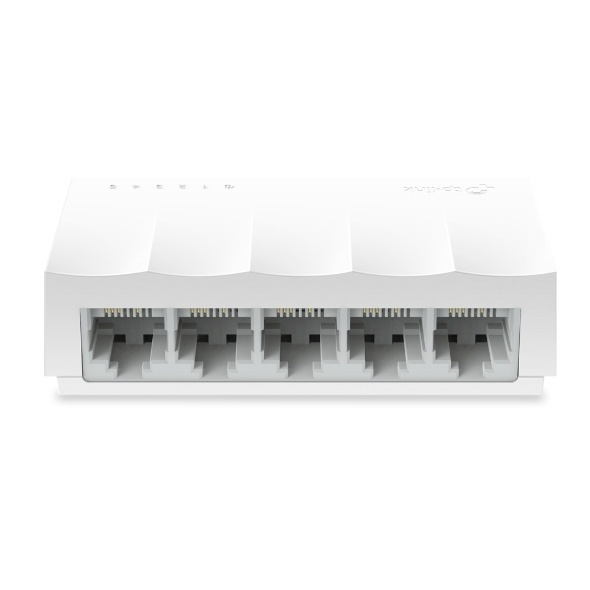 TP-LINK LS1005 Ohanterad Fast Ethernet (10/100) Vit i gruppen Datautstyr / Nettverk / Switcher / 10/100Mbps hos TP E-commerce Nordic AB (A15281)