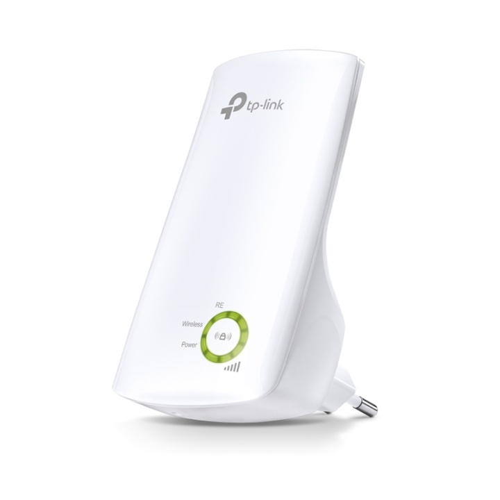 TP-LINK TL-WA854RE PowerLine-nätverksadapter 300 Mbit/s Wi-Fi Vit 1 styck i gruppen Datautstyr / Nettverk / Homeplug/Powerline hos TP E-commerce Nordic AB (A15349)