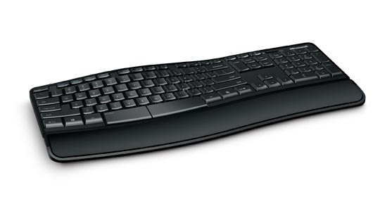 Microsoft Sculpt Comfort Desktop Keyboard RF Wireless Black i gruppen Datautstyr / Mus & Tastatur / Tastatur / Trådløs hos TP E-commerce Nordic AB (A15647)