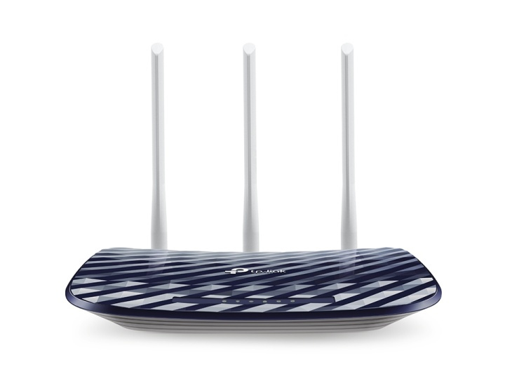 TP-LINK AC750 trådløs ruter Fast Ethernet Dual-band (2,4 GHz / 5 GHz) Svart, V i gruppen Datautstyr / Nettverk / Routere hos TP E-commerce Nordic AB (A15914)