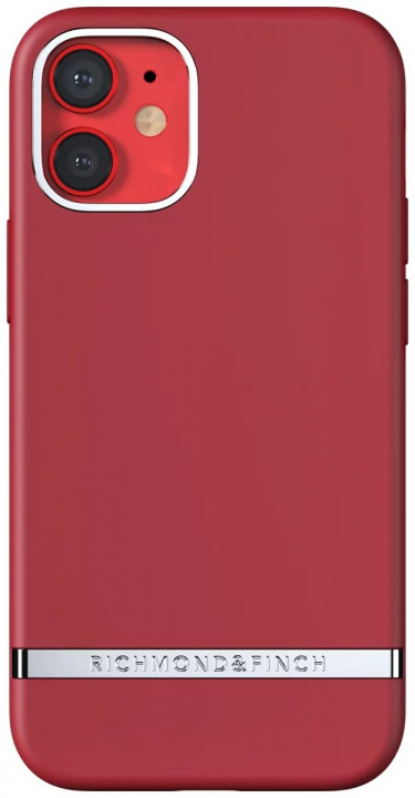 Richmond & Finch Samba Red iPhone 12 mini i gruppen SMARTTELEFON & NETTBRETT / Mobilbeskyttelse / Apple / iPhone 12 Mini / Deksel hos TP E-commerce Nordic AB (A17242)