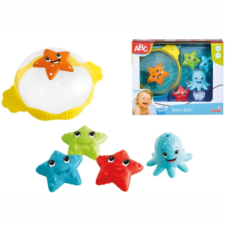 ABC Bath Fun Set i gruppen LEKER, BARN OG BABY / Uteleker / Badeleker hos TP E-commerce Nordic AB (A17499)