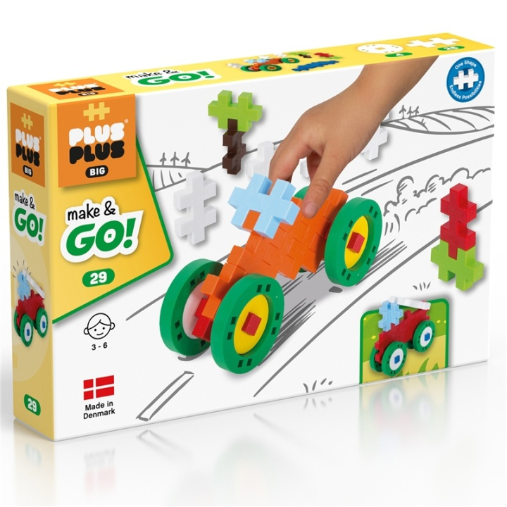 Plus-Plus BIG Make & Go! 29 i gruppen LEKER, BARN OG BABY / Leker / Byggeleker / Byggeklosser hos TP E-commerce Nordic AB (A17979)