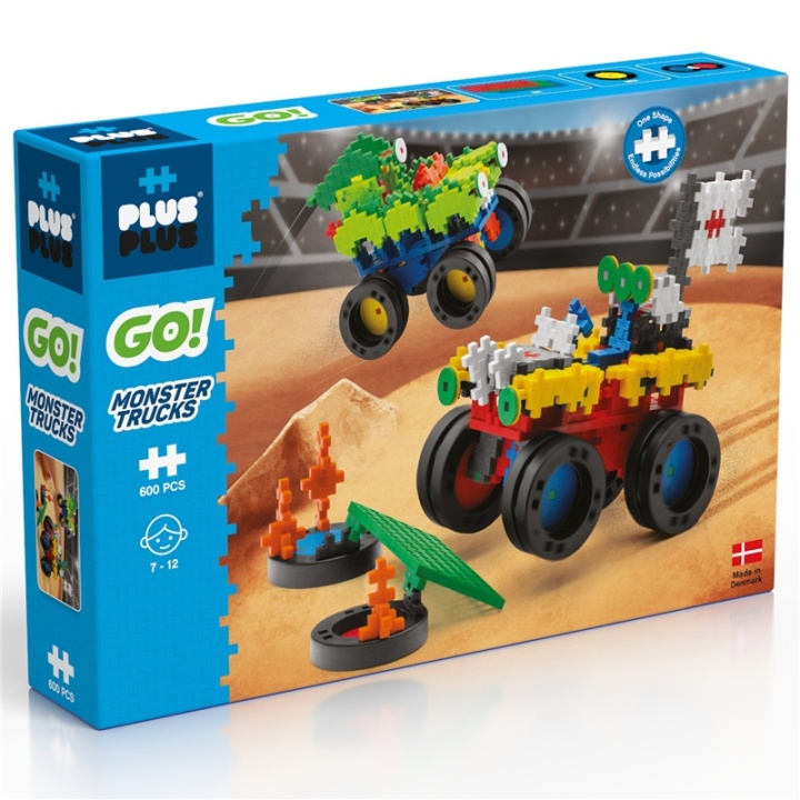 Plus-Plus Go! Monster Truck Set i gruppen LEKER, BARN OG BABY / Leker / Byggeleker / Byggeklosser hos TP E-commerce Nordic AB (A17986)