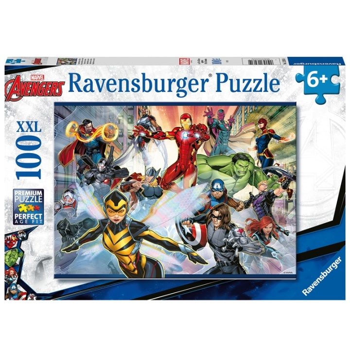 Ravensburger Avengers 100p i gruppen LEKER, BARN OG BABY / Leker / Barnas puslespill hos TP E-commerce Nordic AB (A17994)