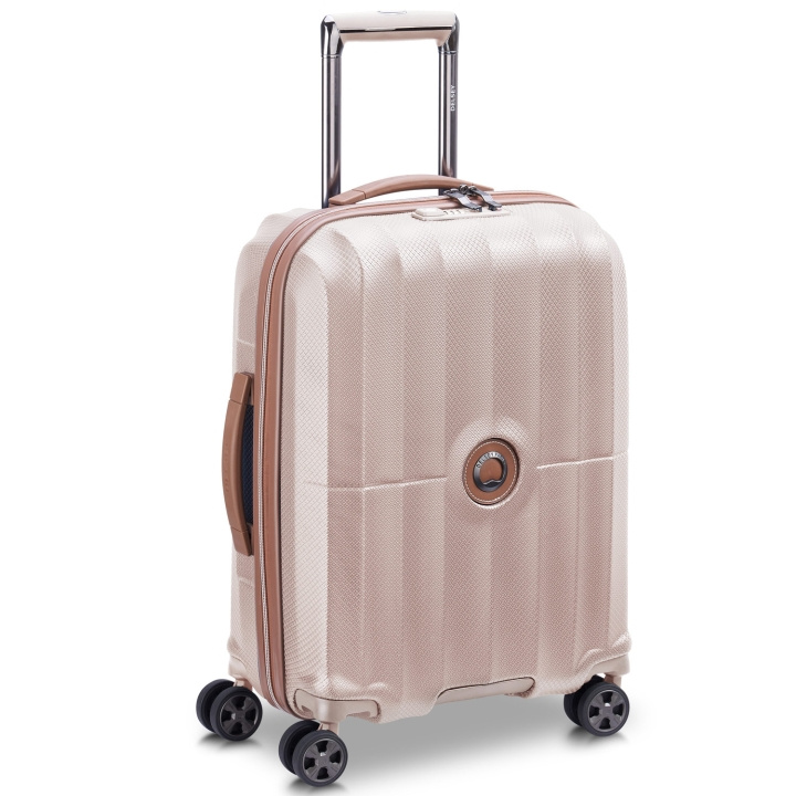 Delsey Paris ST Tropez Cabin Slim 55 Rose i gruppen SPORT, FRITID & HOBBY / Reise / Kofferter hos TP E-commerce Nordic AB (A18582)