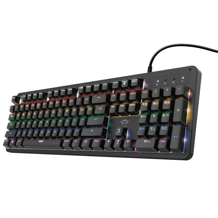 Trust GXT 863 Mazz Mechanical keyboa i gruppen Datautstyr / GAMING / Tastatur hos TP E-commerce Nordic AB (A19556)