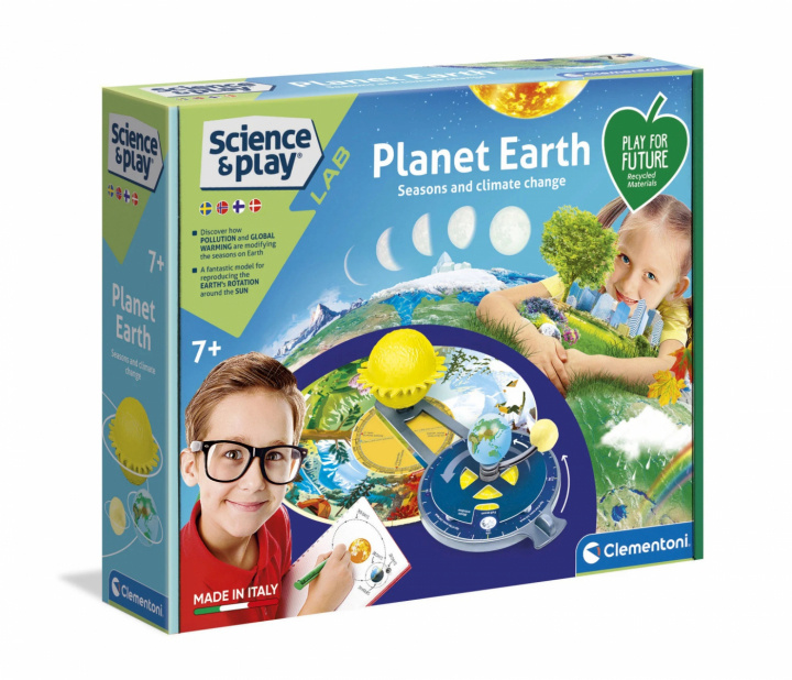 Clementoni Planet Earth Science Kit i gruppen LEKER, BARN OG BABY / Leker / Eksperiment & DIY hos TP E-commerce Nordic AB (A22436)