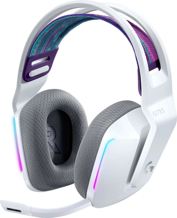 Logitech G733 Lightspeed trådløst RGB-hodesett i gruppen Datautstyr / GAMING / Headset hos TP E-commerce Nordic AB (A22481)