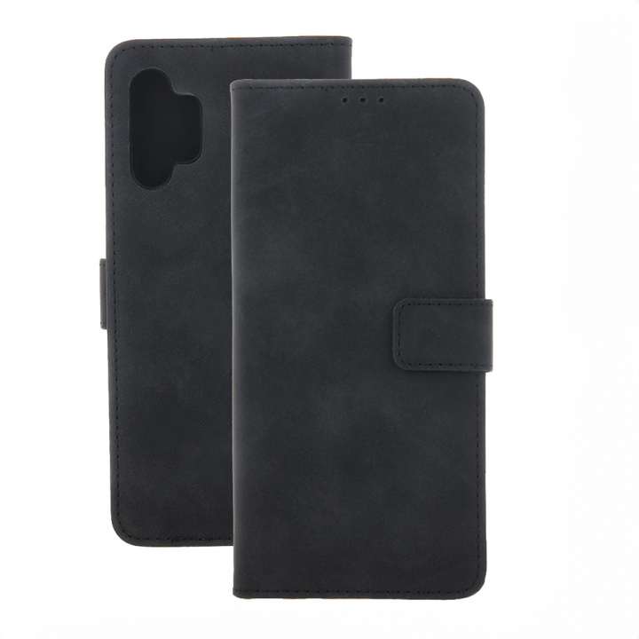 Smart Velvet-etui til iPhone 16, svart i gruppen SMARTTELEFON & NETTBRETT / Mobilbeskyttelse / Apple / iPhone 16 hos TP E-commerce Nordic AB (A22543)