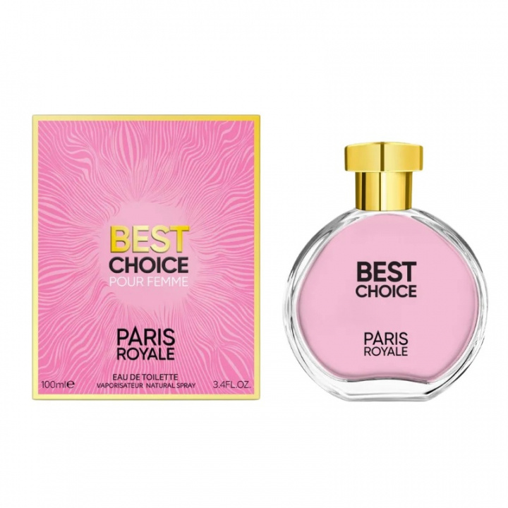 Paris Royale PR004: Best Choice for Woman 100ml EDT i gruppen HELSE OG SKJØNNHET / Duft og parfyme / Parfyme / Parfyme for henne hos TP E-commerce Nordic AB (A22613)