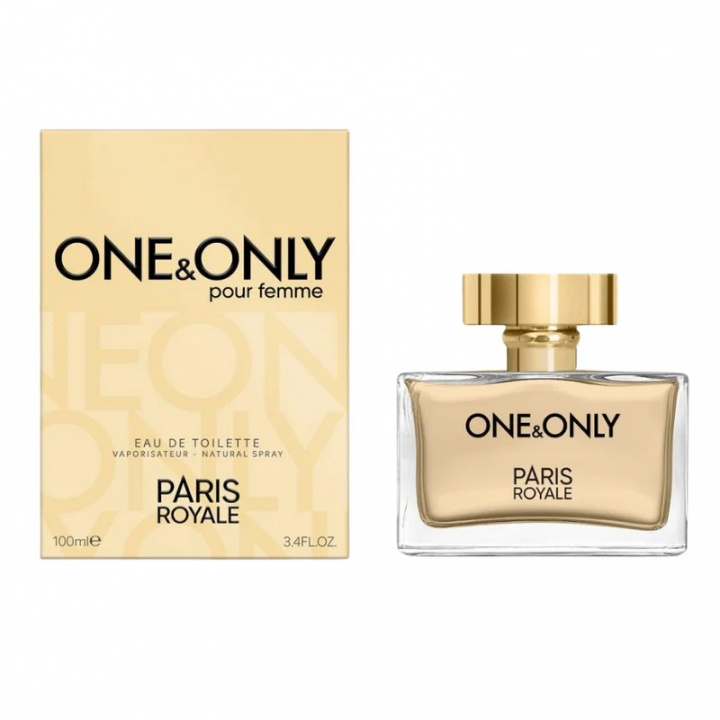 Paris Royale PR006: One and Only for Woman 100ml EDT i gruppen HELSE OG SKJØNNHET / Duft og parfyme / Parfyme / Parfyme for henne hos TP E-commerce Nordic AB (A22614)