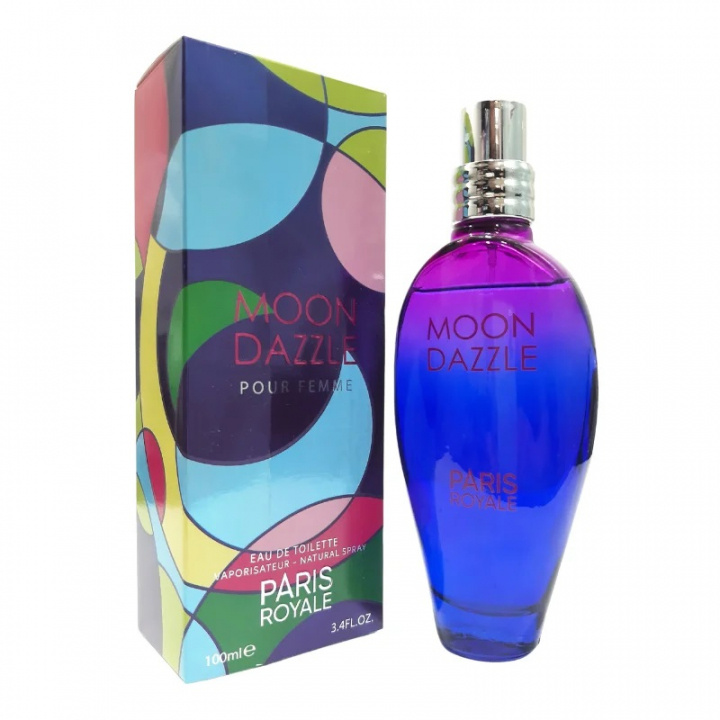 Paris Royale PR015: Moon Dazzle for Woman 100ml EDT i gruppen HELSE OG SKJØNNHET / Duft og parfyme / Parfyme / Parfyme for henne hos TP E-commerce Nordic AB (A22617)