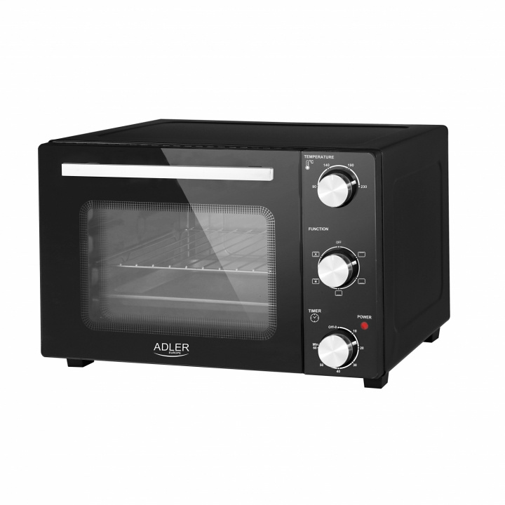 Adler AD 6024 Electric oven 22L i gruppen HJEM, HUS OG HAGE / Husholdningsapparater / Benkkomfyrer og kokeplater hos TP E-commerce Nordic AB (A22652)