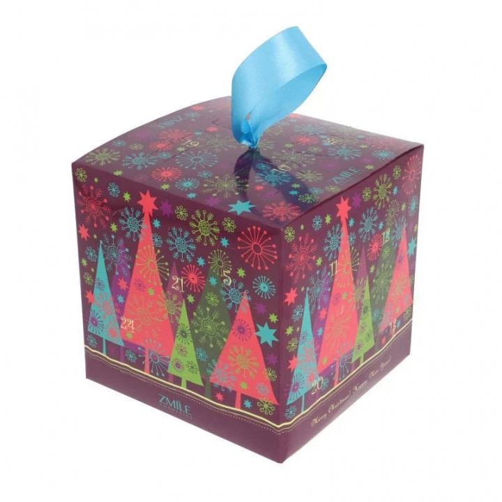 Zmile Cosmetics Advent Calendar Cube ‘Christmas Trees’ i gruppen LEKER, BARN OG BABY / Leker / Adventskalendere hos TP E-commerce Nordic AB (A22676)