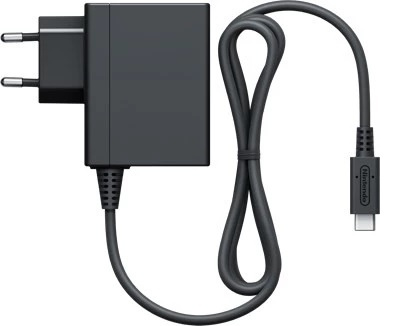 Nintendo Official Switch EU AC Adapter, Bulk i gruppen Elektronikk / TV-spill & tilbehør / Nintendo Switch / Tilbehør hos TP E-commerce Nordic AB (A22703)