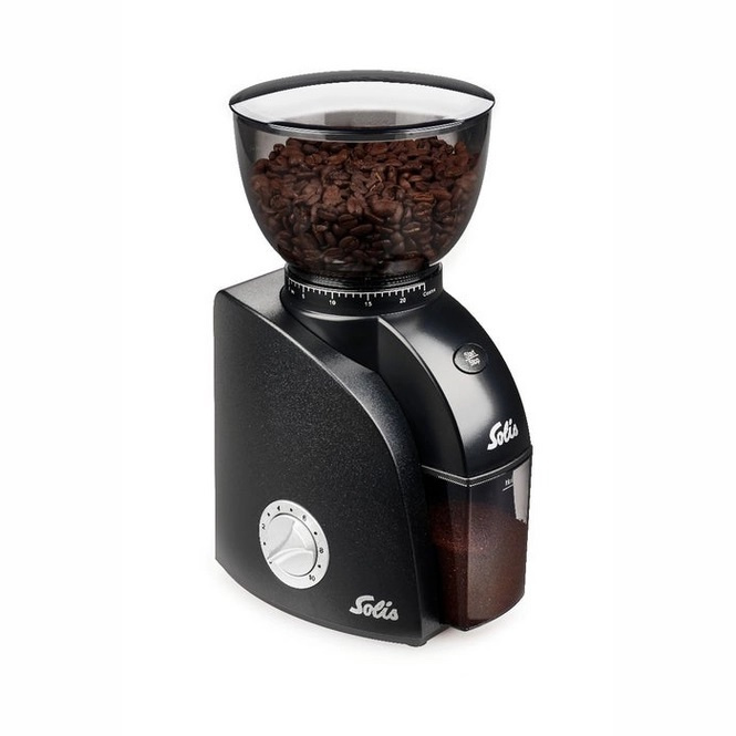 Solis Scala Zero Static Grinder Black i gruppen HJEM, HUS OG HAGE / Husholdningsapparater / Kaffe og espresso / Kaffekverner hos TP E-commerce Nordic AB (A22723)