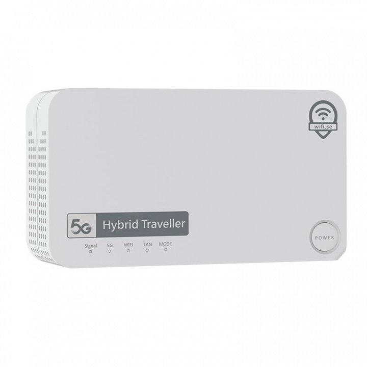 5G Hybrid Traveller Portable Wifi Router for SIM and eSIM i gruppen Datautstyr / Nettverk / Routere hos TP E-commerce Nordic AB (A22749)