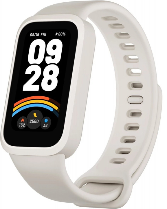 Xiaomi Smart Band 9 Active Beige White i gruppen SPORT, FRITID & HOBBY / Smartwatch og Aktivitetsmålere / Aktivitetsmålere hos TP E-commerce Nordic AB (A22773)