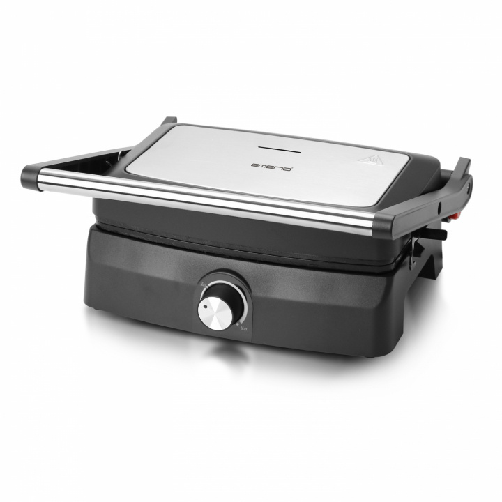 Emerio CG-130861 Kontaktgrill i gruppen HJEM, HUS OG HAGE / Husholdningsapparater / Brødristere og toastjern / Bordgriller & Raclette hos TP E-commerce Nordic AB (A22800)