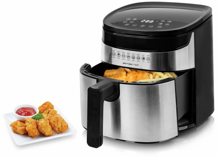 Emerio Smart Fryer AF-129084 i gruppen HJEM, HUS OG HAGE / Husholdningsapparater / Airfryers og frityrkokere hos TP E-commerce Nordic AB (A23167)