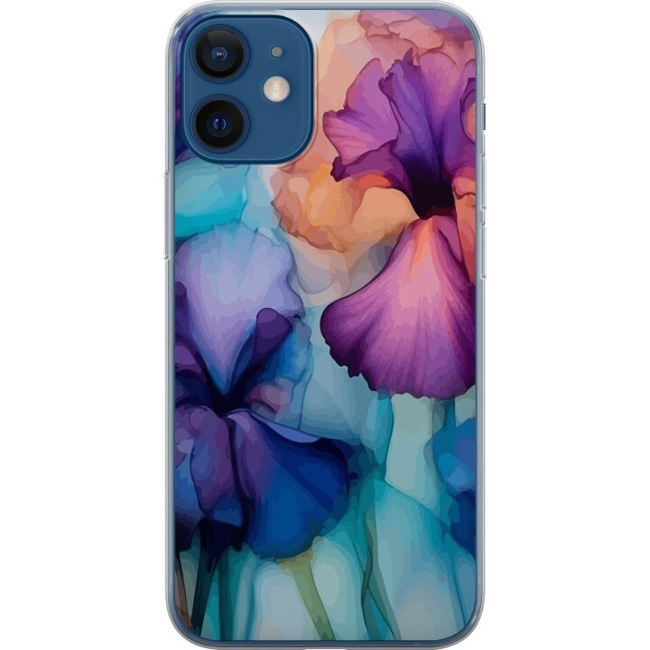 Mobildeksel til Apple iPhone 12 med Magiske blomster motiv i gruppen SMARTTELEFON & NETTBRETT / Mobilbeskyttelse / Apple / iPhone 12 hos TP E-commerce Nordic AB (A50192)