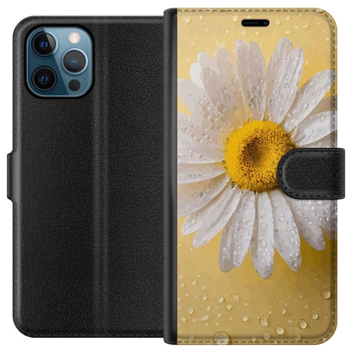 Lommeboketui til Apple iPhone 12 Pro med Porselensblomst motiv i gruppen SMARTTELEFON & NETTBRETT / Mobilbeskyttelse / Apple / iPhone 12 hos TP E-commerce Nordic AB (A50270)