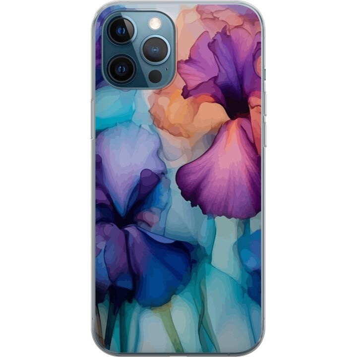 Mobildeksel til Apple iPhone 12 Pro med Magiske blomster motiv i gruppen SMARTTELEFON & NETTBRETT / Mobilbeskyttelse / Apple / iPhone 12 hos TP E-commerce Nordic AB (A50300)