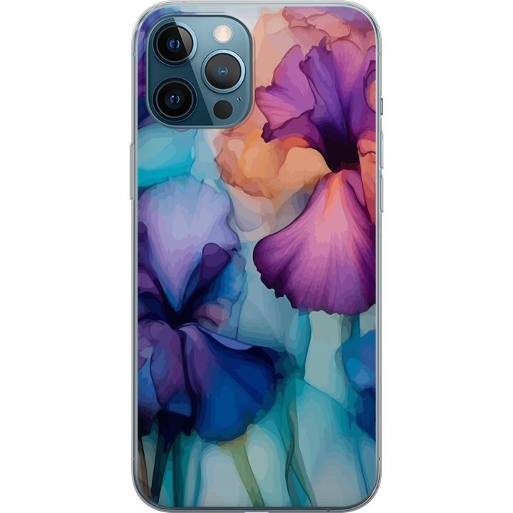 Mobildeksel til Apple iPhone 12 Pro Max med Magiske blomster motiv i gruppen SMARTTELEFON & NETTBRETT / Mobilbeskyttelse / Apple / iPhone 12 Pro hos TP E-commerce Nordic AB (A50354)