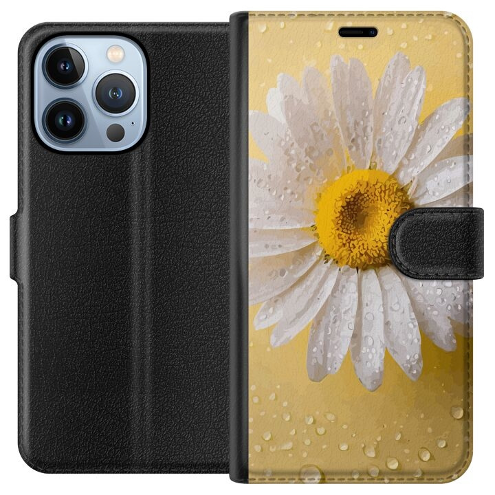 Lommeboketui til Apple iPhone 13 Pro med Porselensblomst motiv i gruppen SMARTTELEFON & NETTBRETT / Mobilbeskyttelse / Apple / iPhone 13 Pro hos TP E-commerce Nordic AB (A50486)