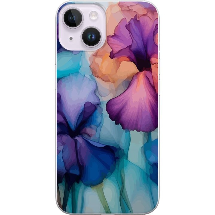 Mobildeksel til Apple iPhone 14 Plus med Magiske blomster motiv i gruppen SMARTTELEFON & NETTBRETT / Mobilbeskyttelse / Apple / iPhone 14 hos TP E-commerce Nordic AB (A50732)