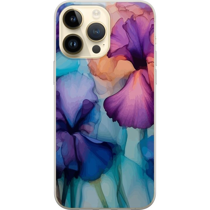 Mobildeksel til Apple iPhone 15 Pro Max med Magiske blomster motiv i gruppen SMARTTELEFON & NETTBRETT / Mobilbeskyttelse / Apple / iPhone 15 hos TP E-commerce Nordic AB (A51002)